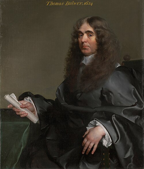 Portrait of Thomas Bulwer, 1654, Gerard Soest