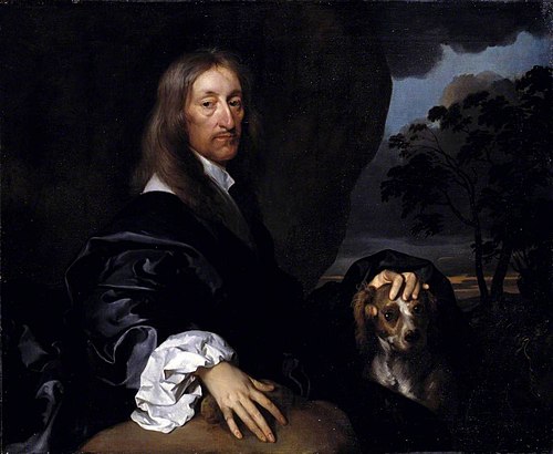 Portrait of a Gentleman with a Dog, Probably Sir Thomas Tipping, 1660, Gerard Soest