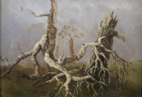 Dying Trees, 1848, August Cappelen