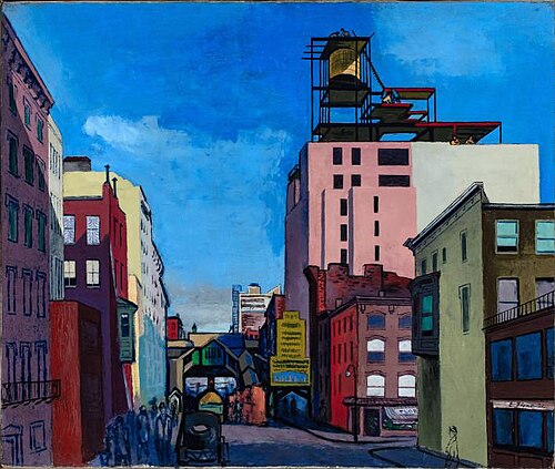 Changing Old New York, 1931, Ernest Fiene