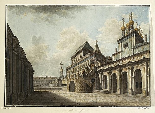 F. Y. Alekseev. Boyars’s platform, 1810, Fiodor Alekseïev