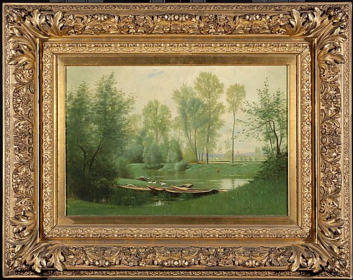The Seine, 1880, Ernest Wadsworth Longfellow