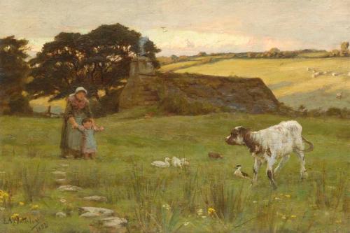 The Introduction, 1882, Ernest Waterlow
