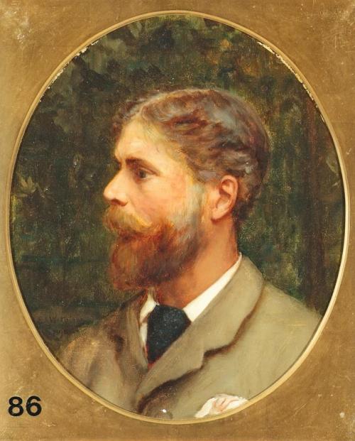 Self Portrait, 1890, Ernest Waterlow