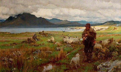 The Orphan, 1888, Ernest Waterlow