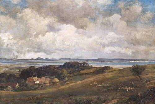 On the Dorset Coast, , Ernest Albert Waterlow