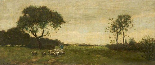 A Country Scene, , Ernest Waterlow