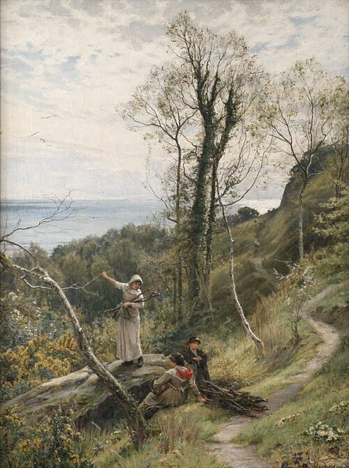 Untitled Landscape, 1882, Ernest Waterlow