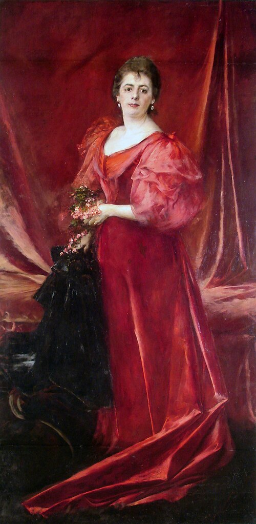 Retrato de la Sra. Maria de la Cárcova de Ferrari, 1894, Ernesto de la Cárcova