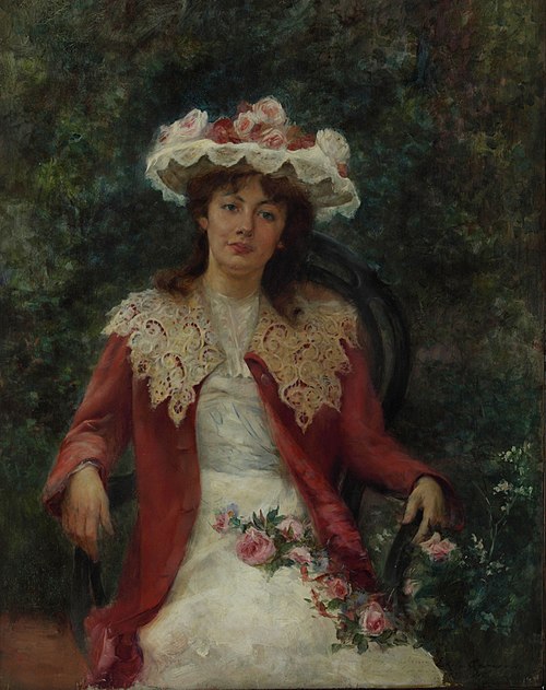 In the Garden, 1902, Ernesto de la Cárcova