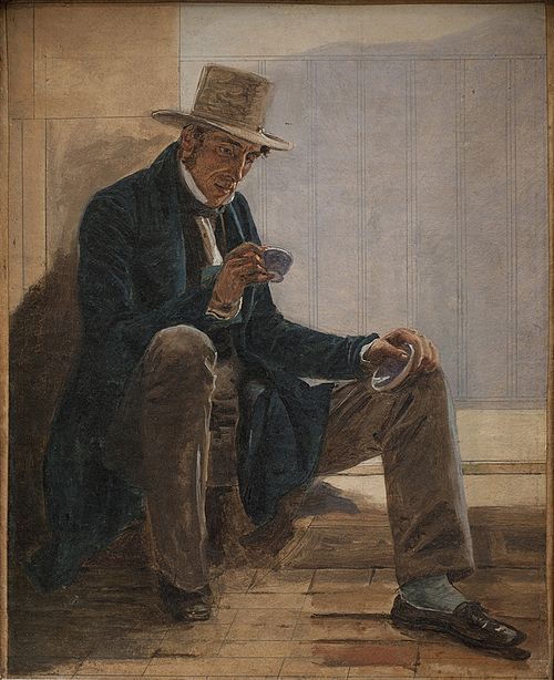 Martinus Rørbye, 1837, Constantin Hansen