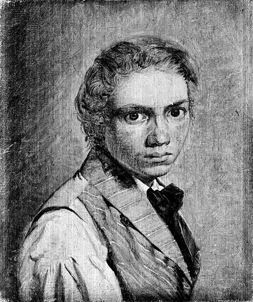 Autoportrait, 1827, Constantin Hansen
