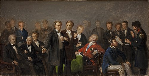Den grundlovgivende forsamling, 1850, Constantin Hansen