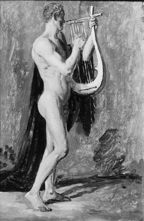 Apollon, 1849, Constantin Hansen