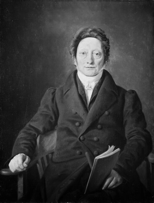 Konsistorialråd J. Ernst Wegener, 1834, Constantin Hansen