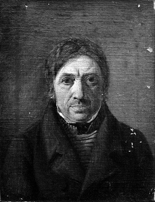 Peder Roed, maleren Jørgen Roeds fader, 1849, Constantin Hansen