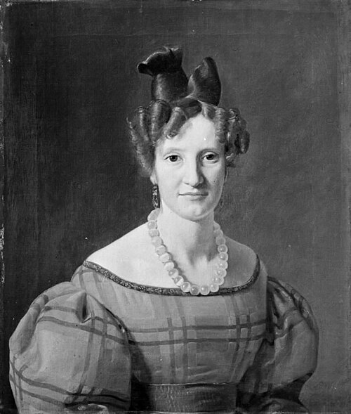 Frøken Caroline Sophie Møller, 1830, Constantin Hansen