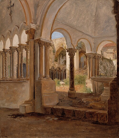 Autio luostarinpiha, 1838, Constantin Hansen