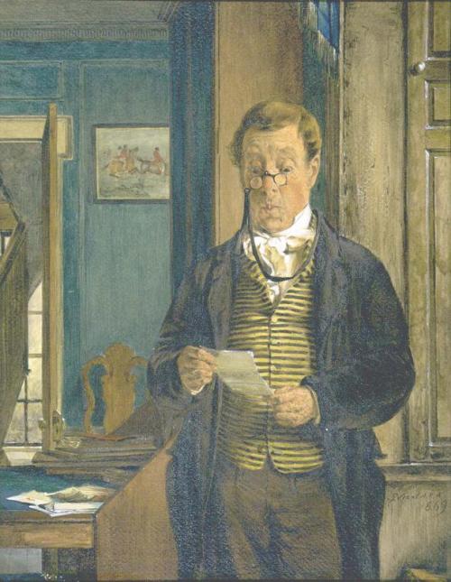 The Tenant's Reply by Erskine Nicol - Erskine Nicol, 1869, Erskine Nicol
