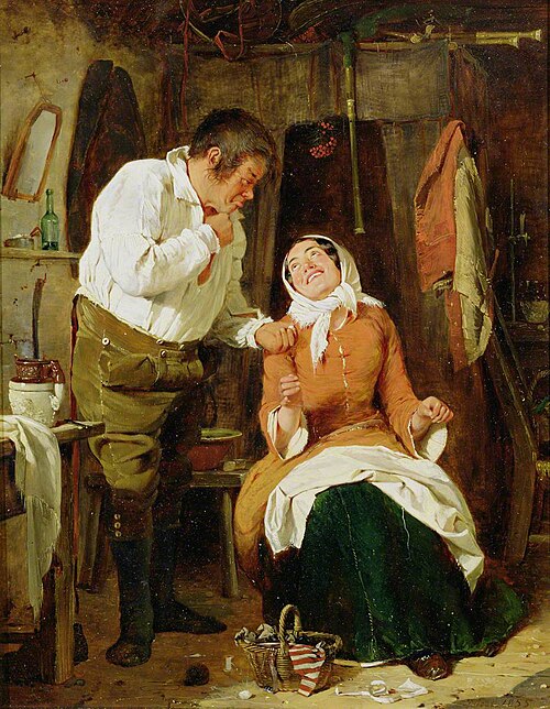 A Real Convenience, 1855, Erskine Nicol