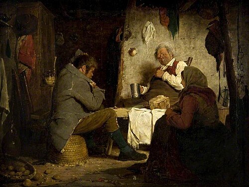Beggar My Neighbour, 1855, Erskine Nicol