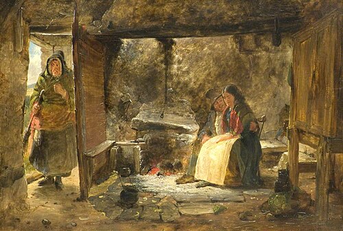 The Approach of the Enemy, 1859, Erskine Nicol