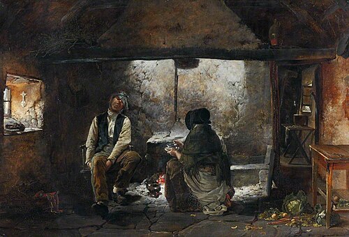 The Day after the Fair, 1860, Erskine Nicol