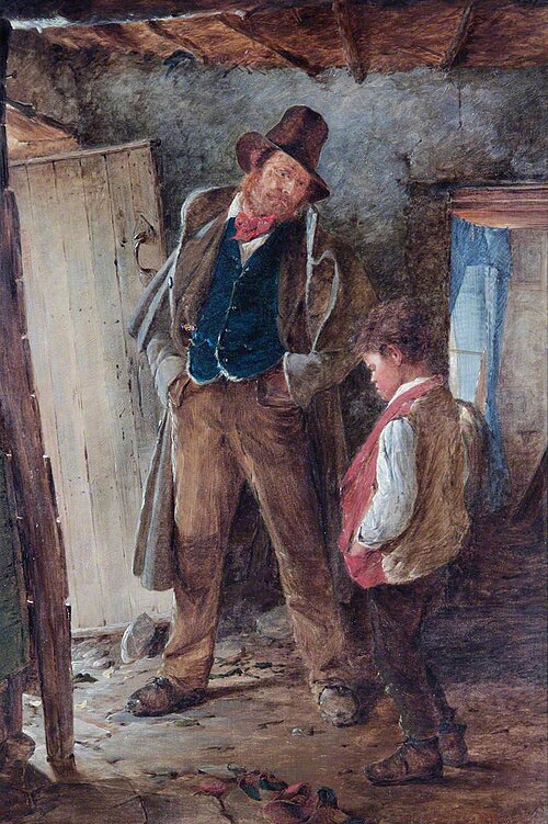 The Morning Lecture, 1863, Erskine Nicol