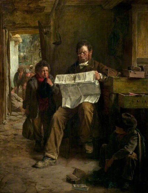 Kept In, 1866, Erskine Nicol