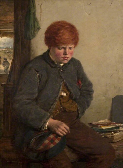 Kept in, 1871, Erskine Nicol