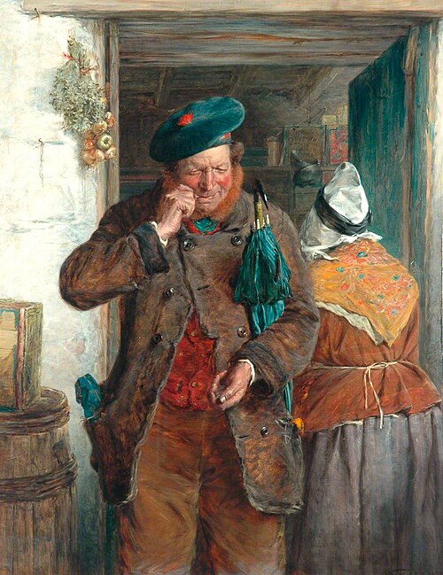 The Doubtful Sixpence, 1873, Erskine Nicol