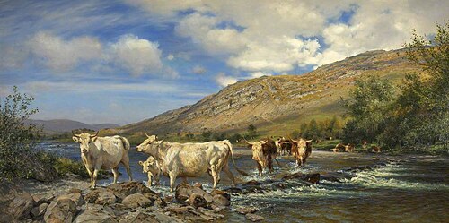 Cerig Gwynion, Radnorshire, 1905, Henry William Banks Davis