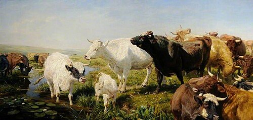A Summer Afternoon, 1873, Henry William Banks Davis