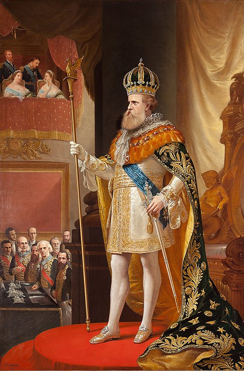 The Emperor's speech (Peter II of Brazil in the opening of the General Assembly), 1872, Pedro Américo