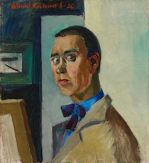 Autoportrait, 1926, Väinö Kunnas