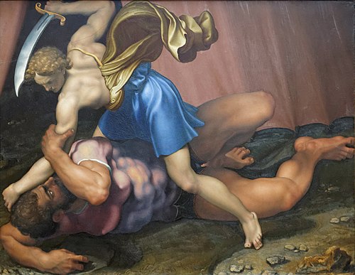 David et Goliath, 1550, Daniele da Volterra