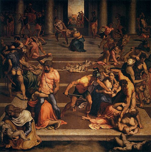 Le Massacre des Innocents, 1557, Daniele da Volterra