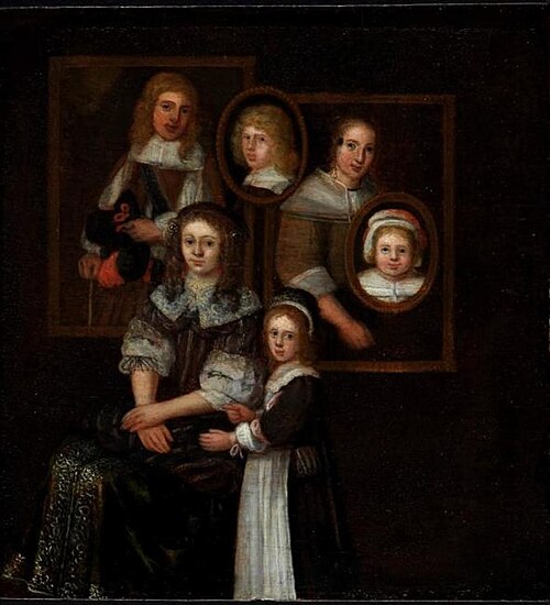 Family group, 1660, Abraham Willaerts