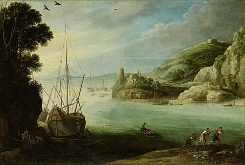 Mountainous Seashore, 1624, Paul Bril