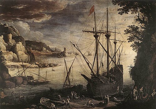 Le port, 1611, Paul Bril