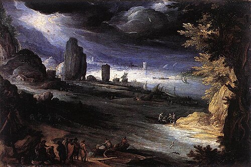 Coastal Landscape, 1596, Paul Bril