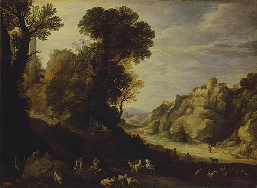 Mountainous Landscape, 1626, Paul Bril