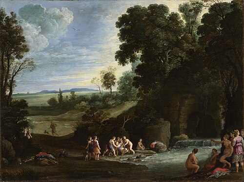 Diane et Callisto, 1620, Paul Bril