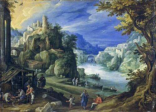 Fantastic Landscape, 1598, Paul Bril
