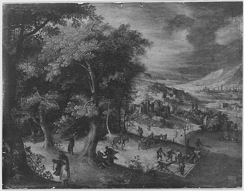 Flusslandschaft, , Paul Bril