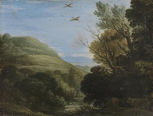 Hügelige Landschaft, 1618, Paul Bril