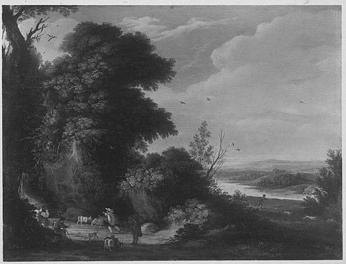Ideal landscape, 1590, Paul Bril