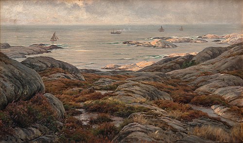 Coastal view, , Berndt Lindholm