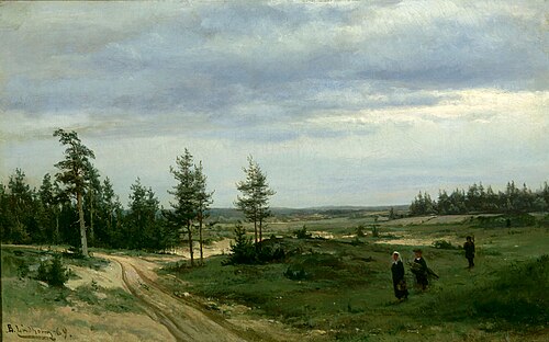 Tallmo i Nyland, 1869, Berndt Lindholm