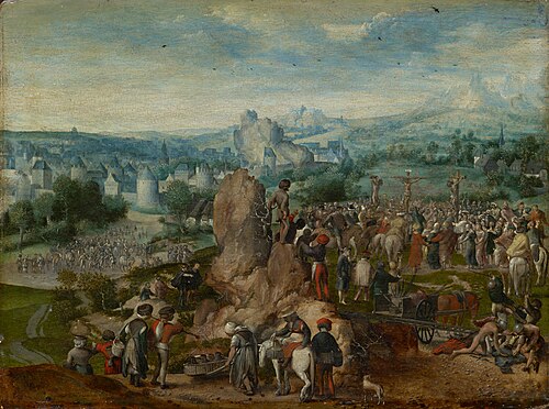 Golgotha, 1532, Monogrammiste de Brunswick